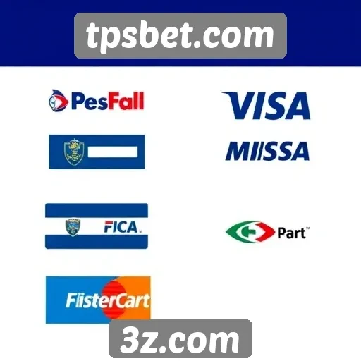 Métodos de pagamento oferecidos pelo tpsbet